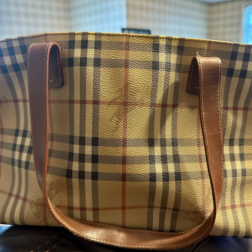 Authentic Burberry tote